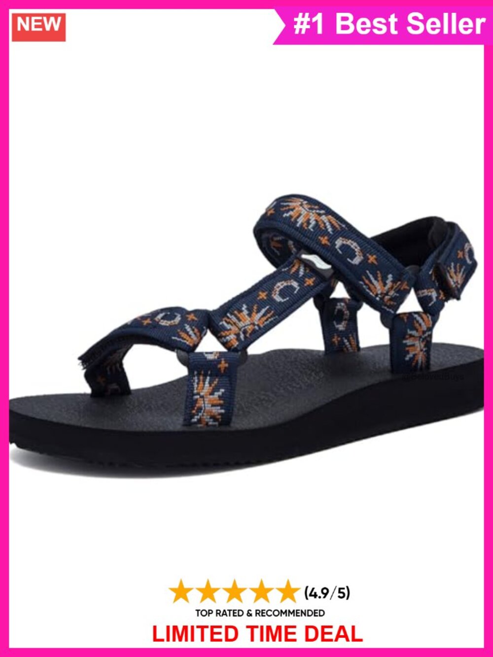 Women's Sport Hiking Sandals Slide EVA Waterproof Lightweight